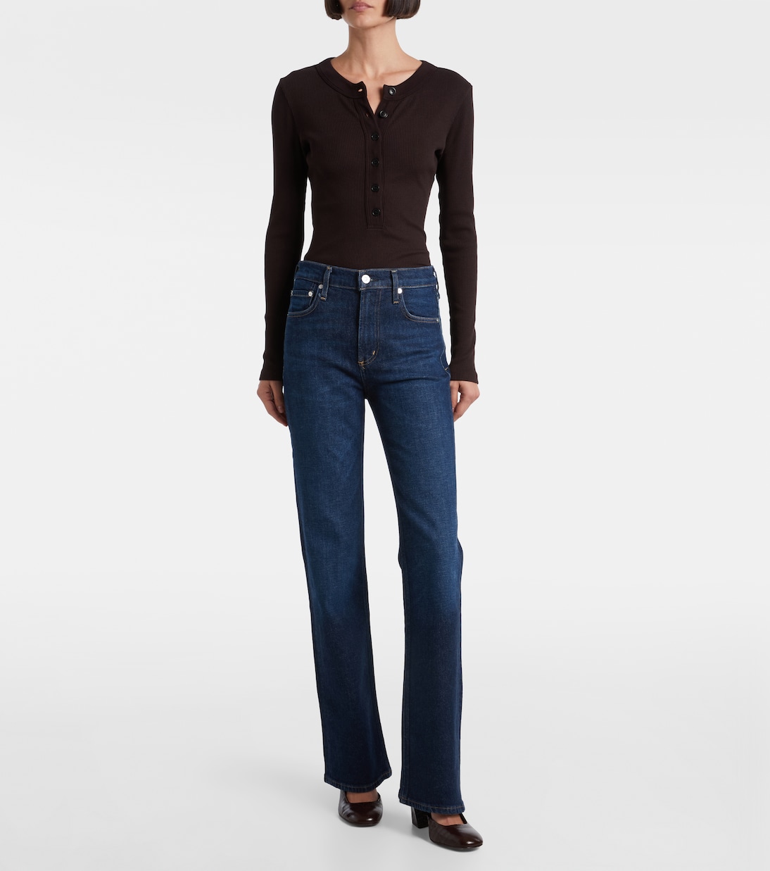 Jeans bootcut Vidia de tiro medio | Citizens of Humanity