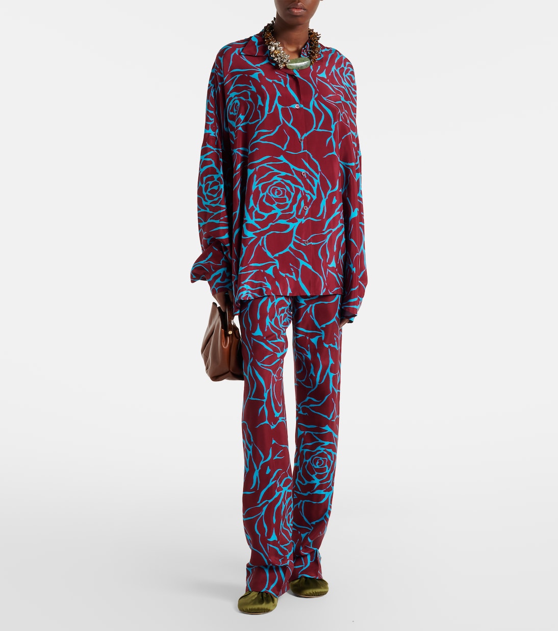 Gerade Hose aus Jersey | Dries Van Noten