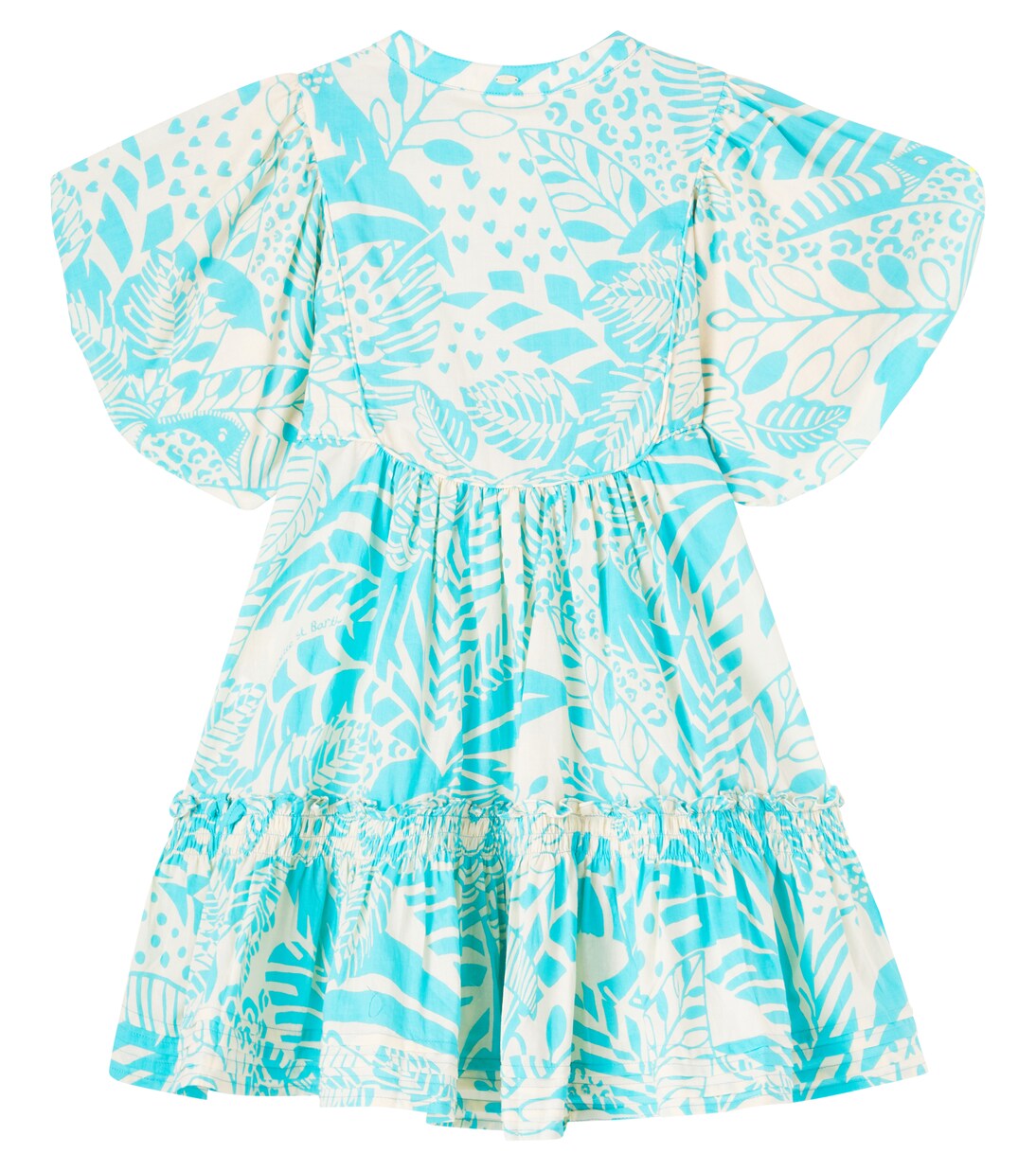 Cruz floral cotton dress | Poupette St Barth Kids