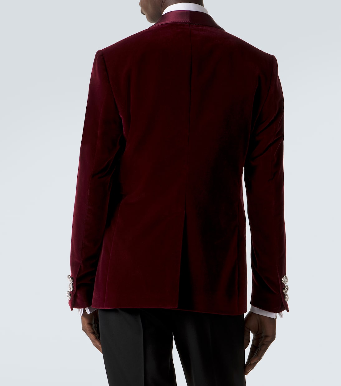 Smokingjacke aus Samt | Dolce&Gabbana