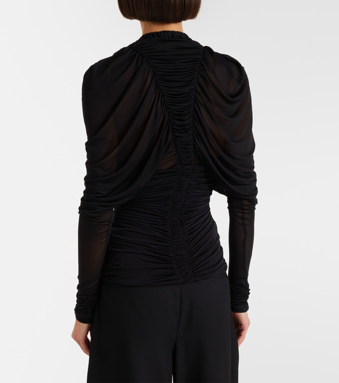 Ruched jersey top | Christopher Esber