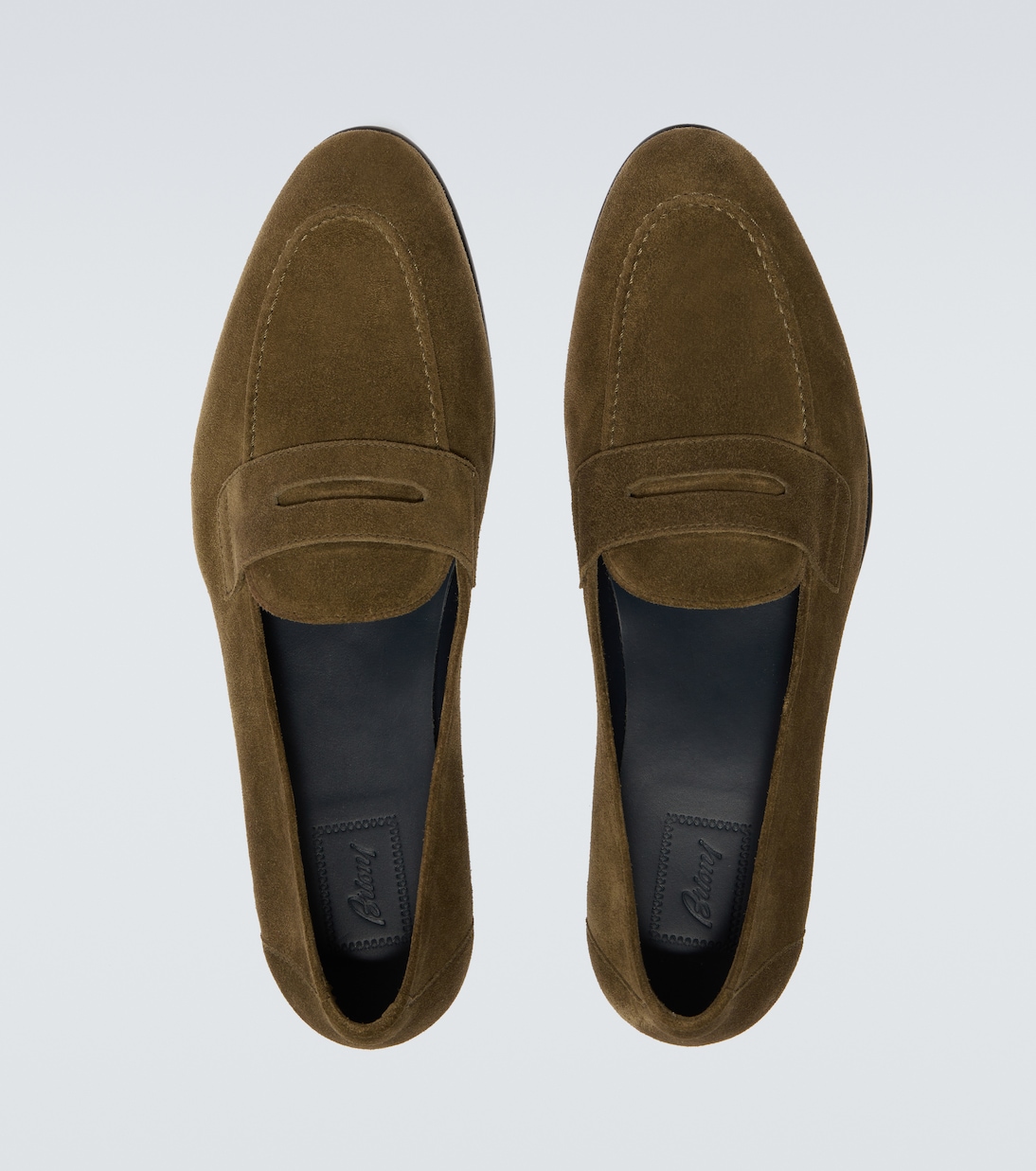Loafers aus Veloursleder | Brioni