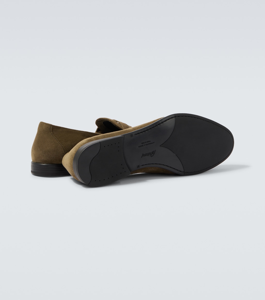 Loafers aus Veloursleder | Brioni
