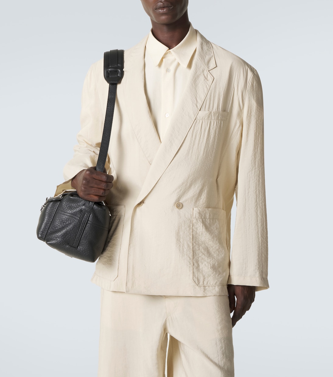 Blazer de mezcla de seda | Lemaire