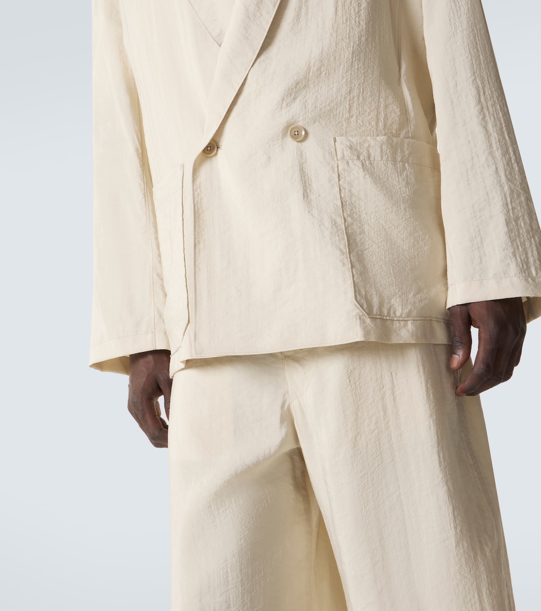 Blazer de mezcla de seda | Lemaire