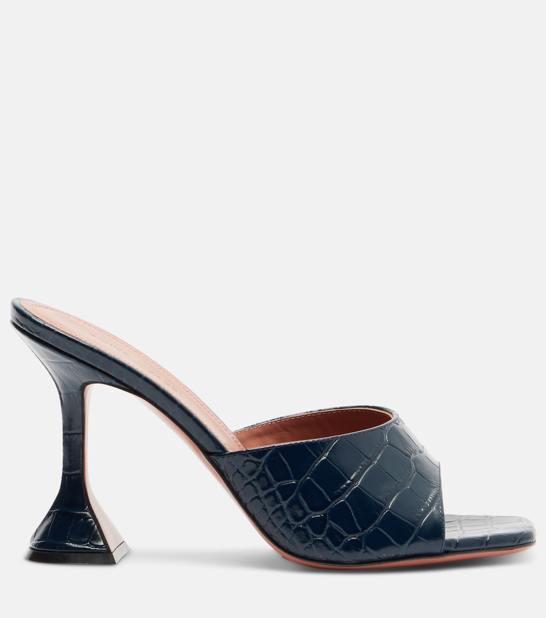 Pantoletten Lupita aus Leder  | Amina Muaddi