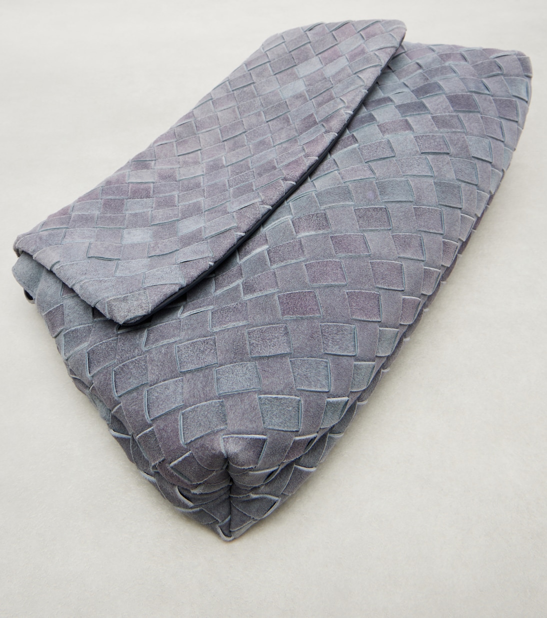 Schultertasche Giorno aus Veloursleder | Bottega Veneta