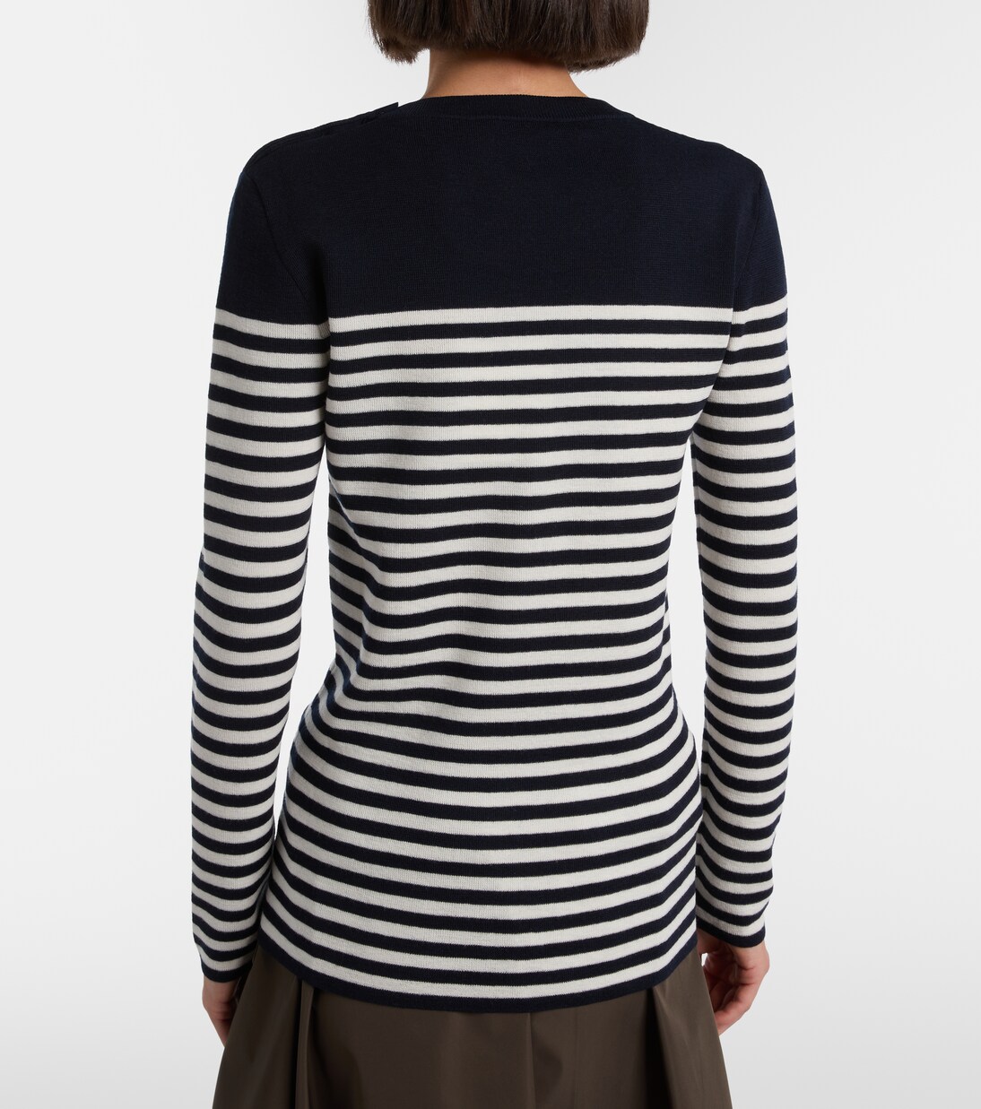 Striped virgin wool sweater | Prada