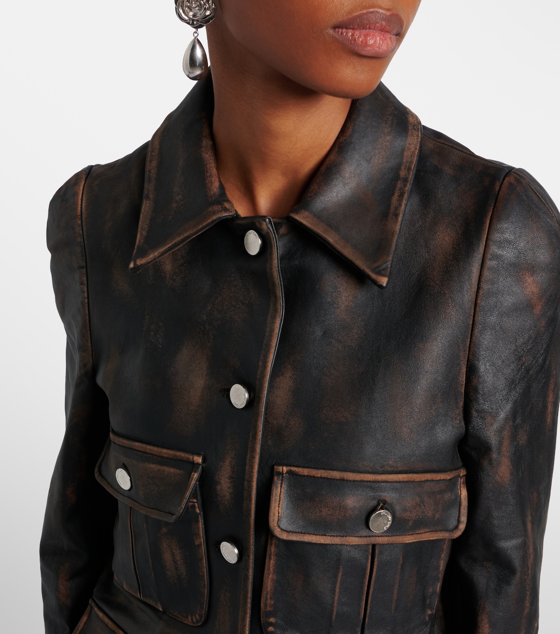 Leather jacket | Shushu/Tong