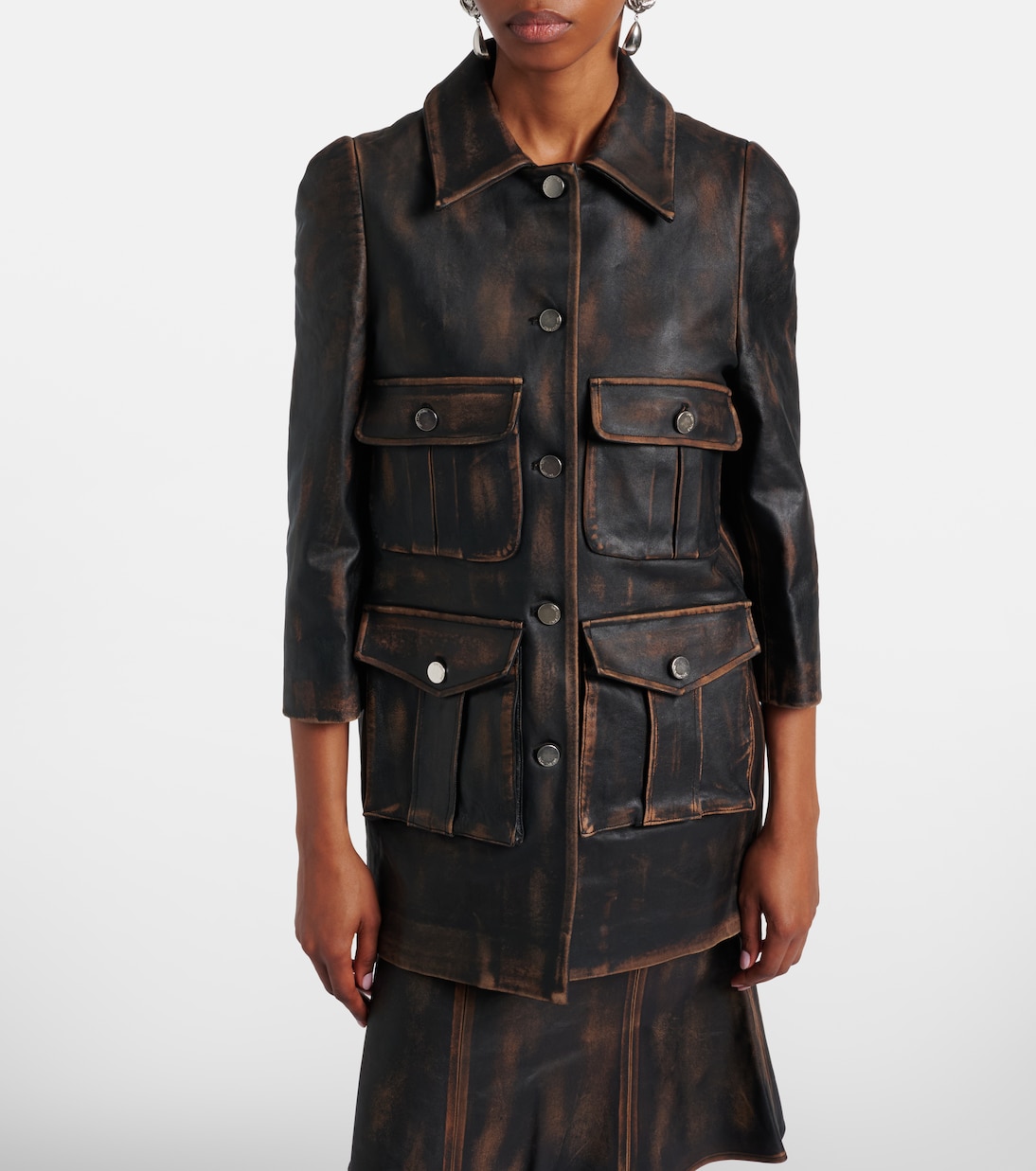 Leather jacket | Shushu/Tong