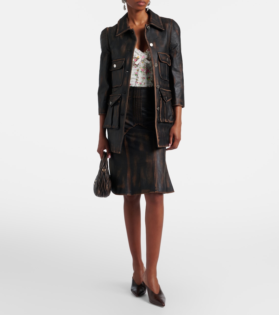 Leather jacket | Shushu/Tong