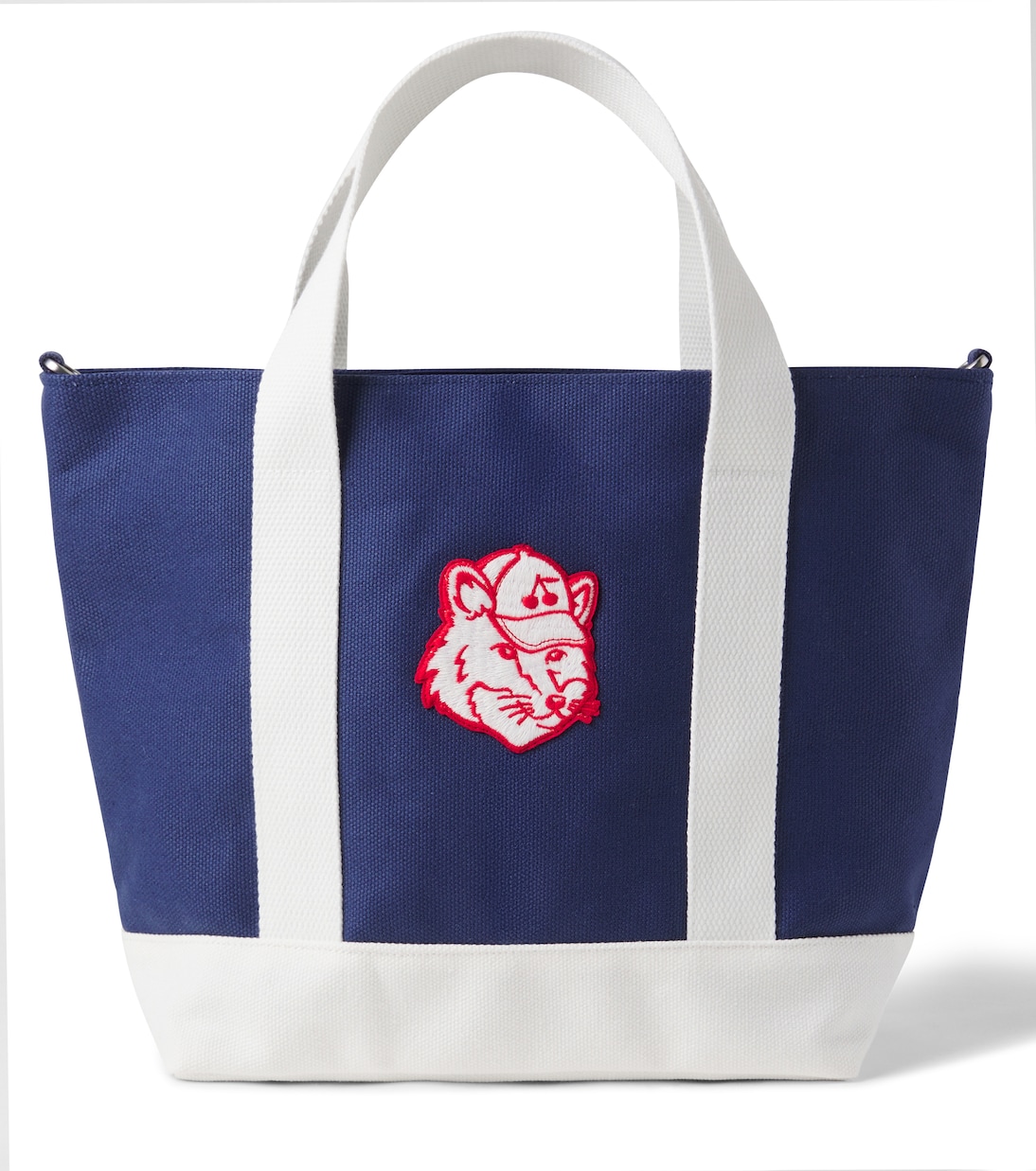 x Kitsuné Lane canvas tote bag | Bonpoint