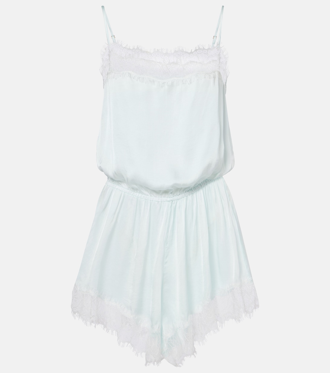 Silvia lace-trimmed romper | Poupette St Barth