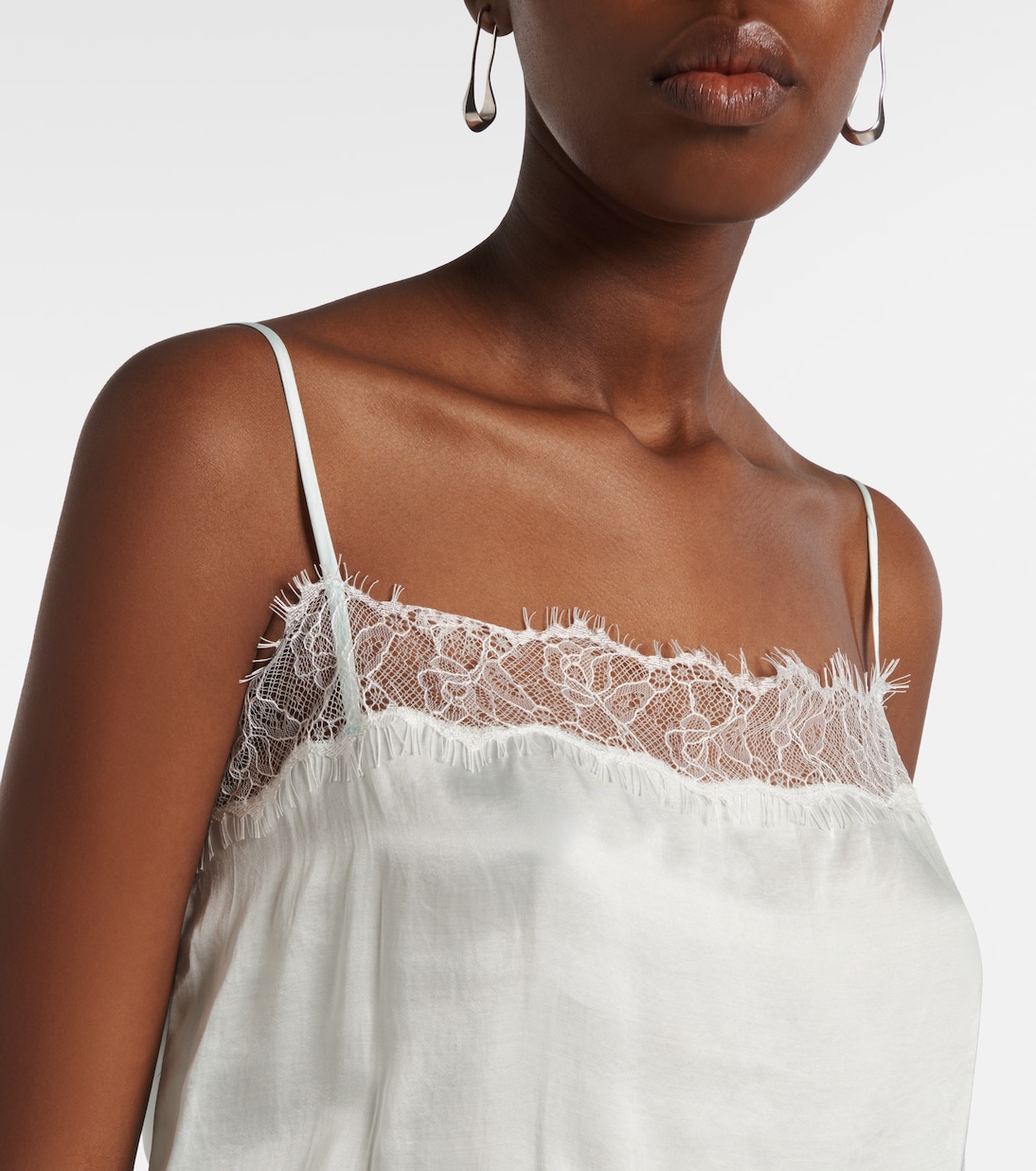 Silvia lace-trimmed romper | Poupette St Barth