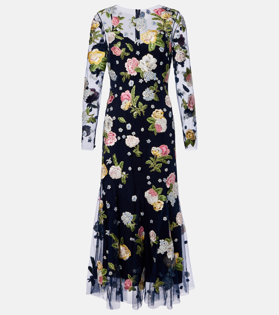 Embroidered cocktail dress | Carolina Herrera
