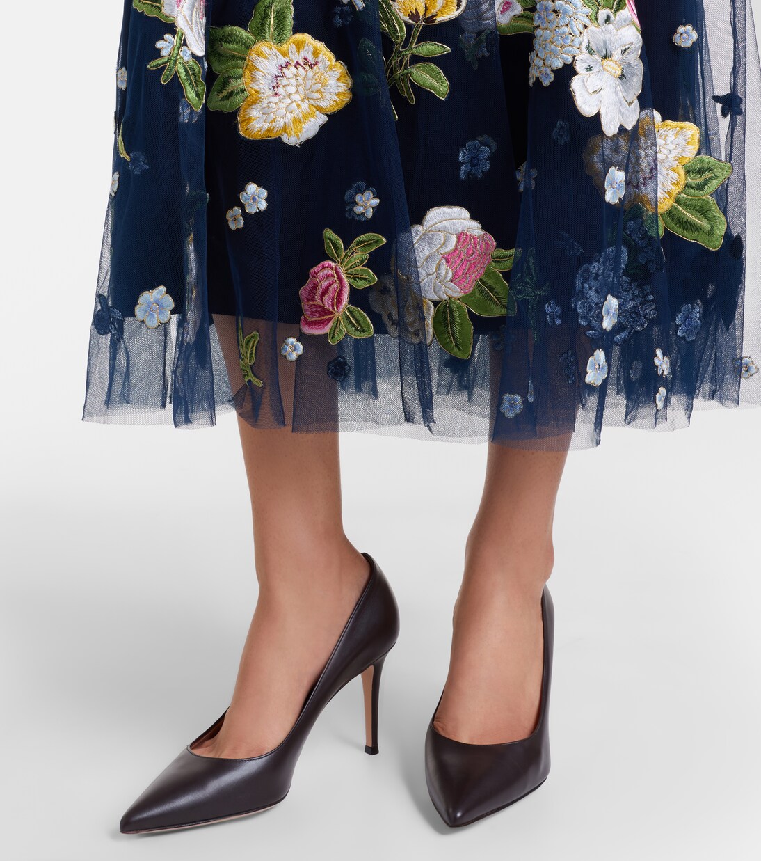 Embroidered cocktail dress | Carolina Herrera