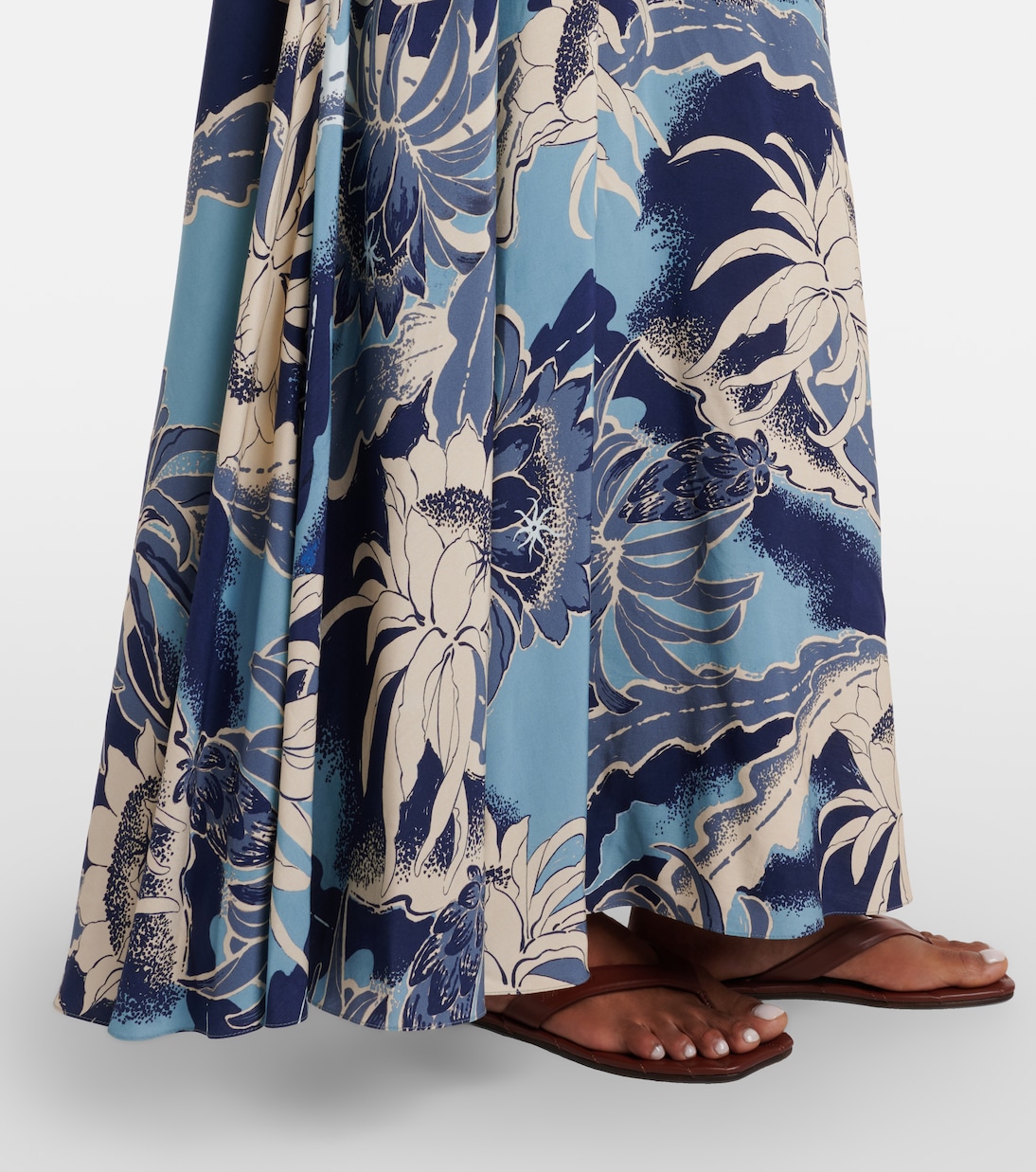 Bedrucktes Maxikleid | JW Anderson