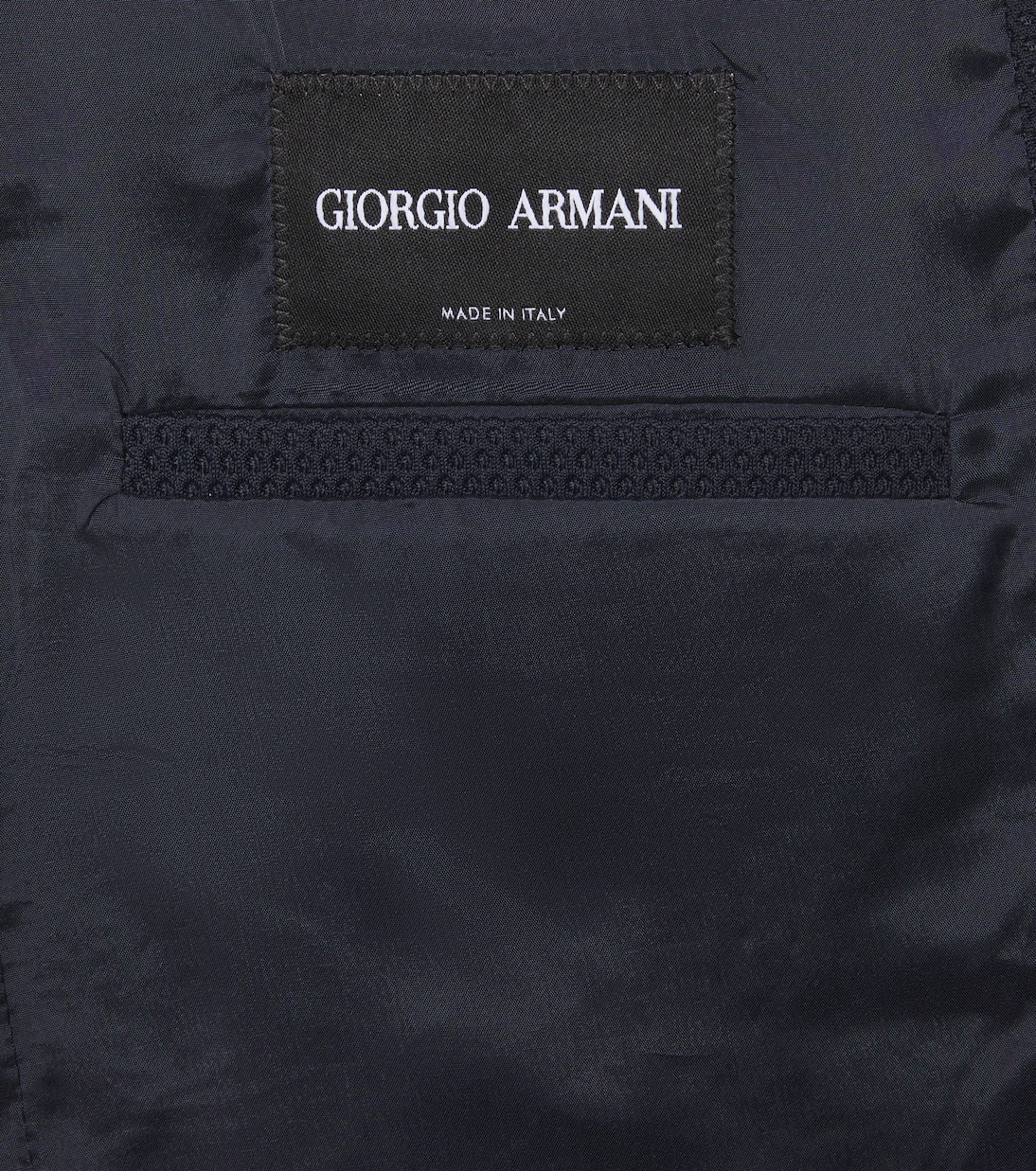 Waffle-knit blazer | Giorgio Armani