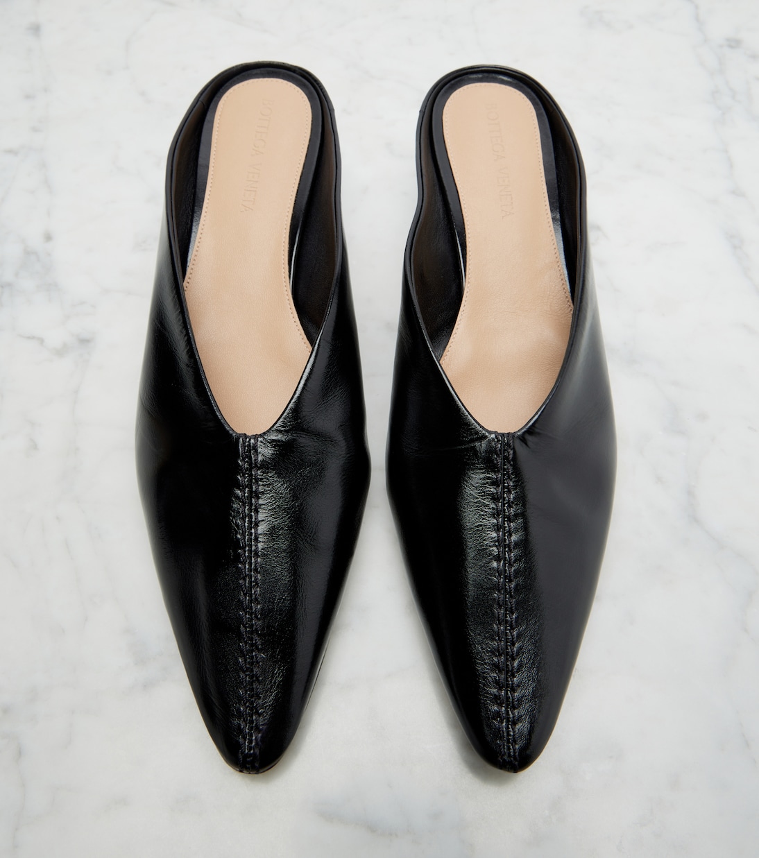 Virna leather mules | Bottega Veneta