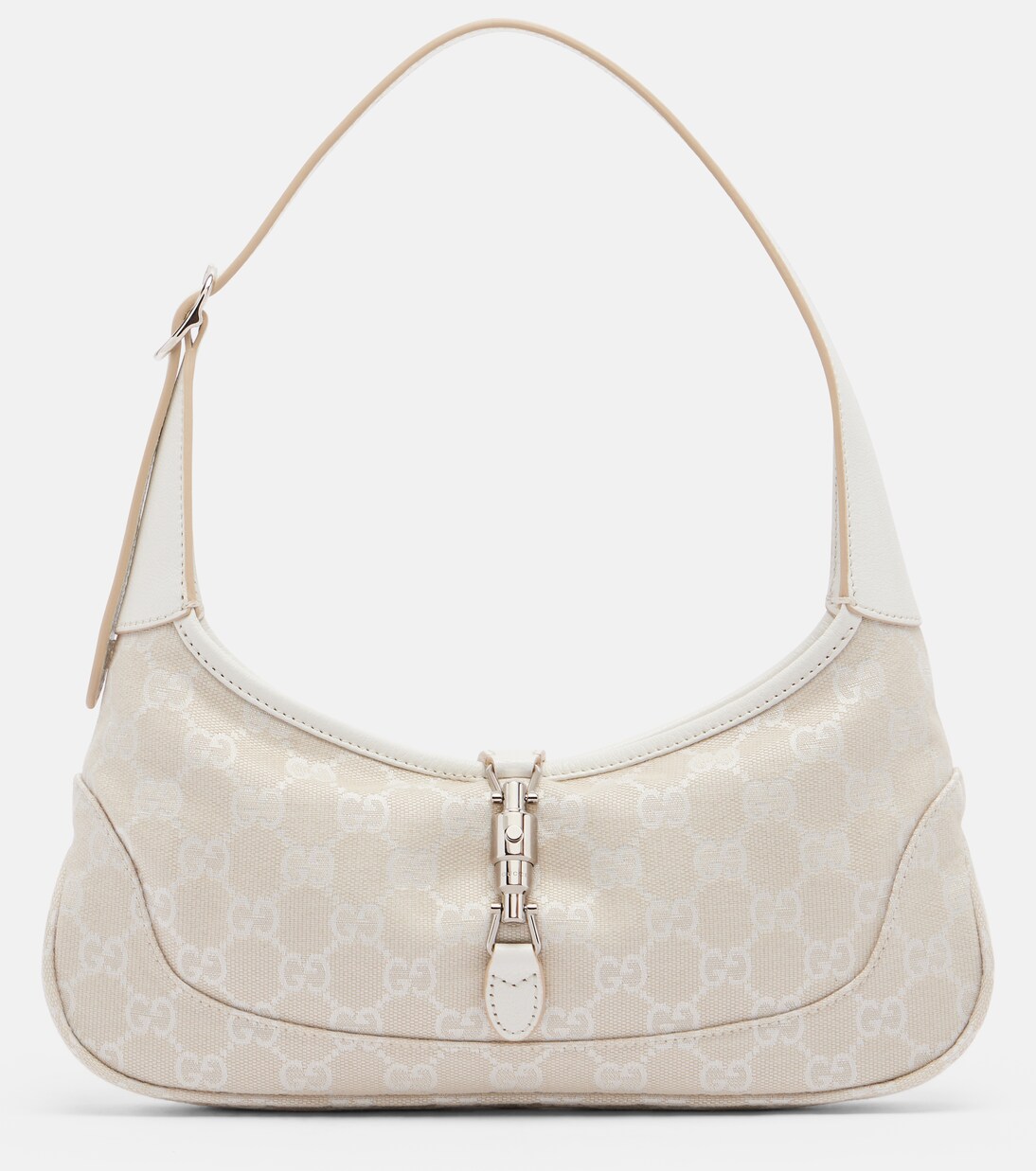 Jackie Slim Medium GG canvas shoulder bag | Gucci