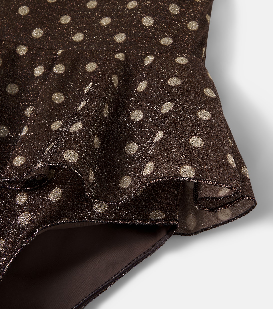 Osemini Lumière polka-dot ruffled swimsuit | Oséree Kids