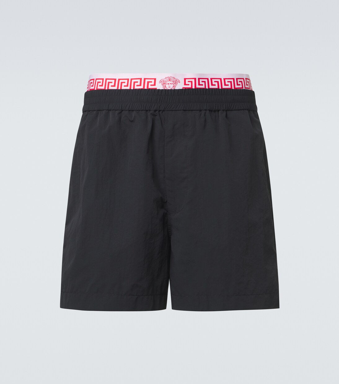 Layered waistband shorts  | Versace