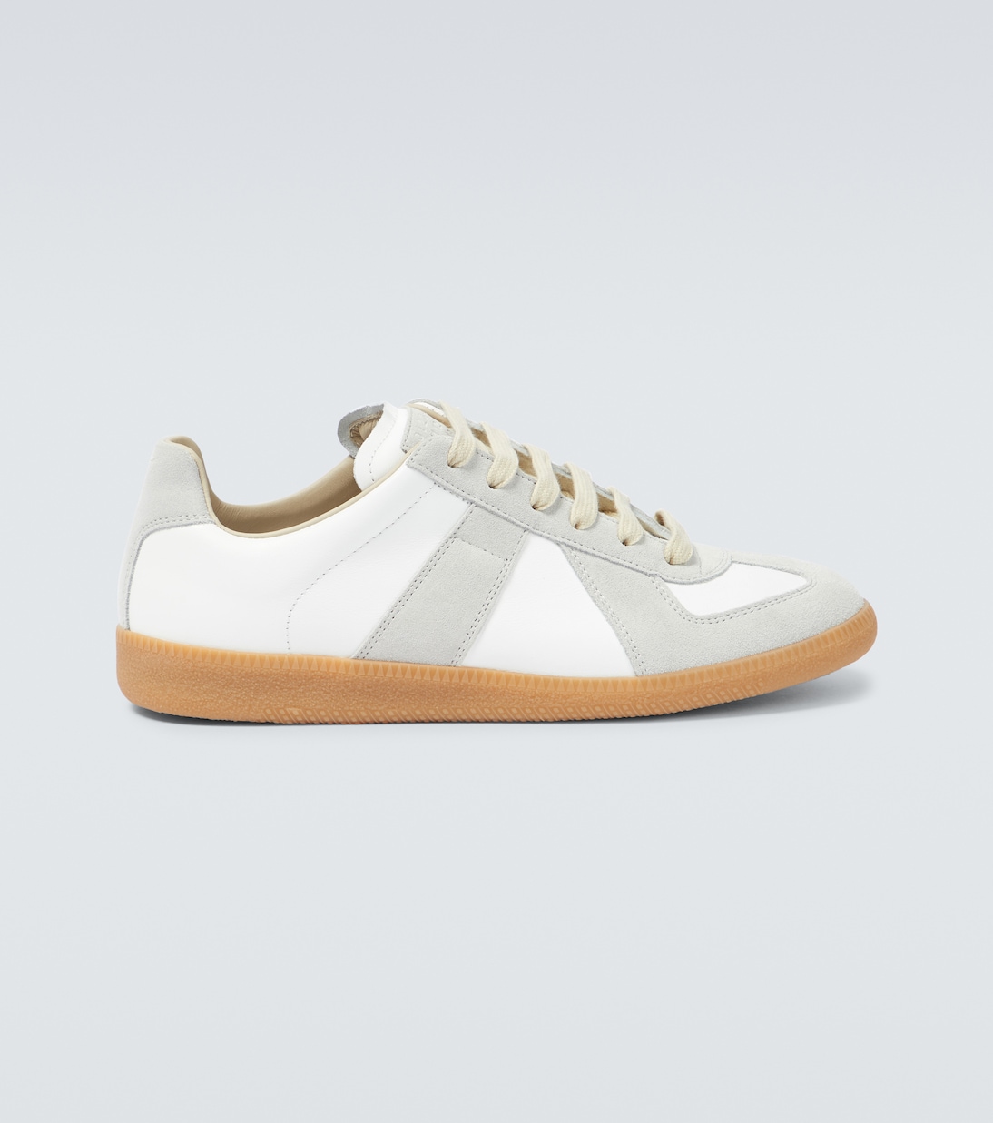 Sneakers Replica aus Leder und Veloursleder | Maison Margiela