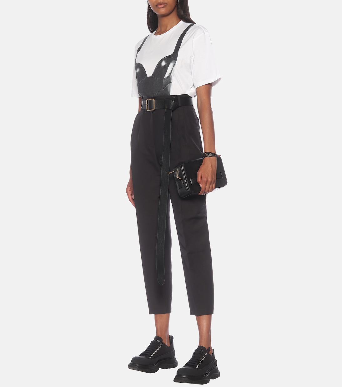 Tread Slick canvas sneakers | McQueen