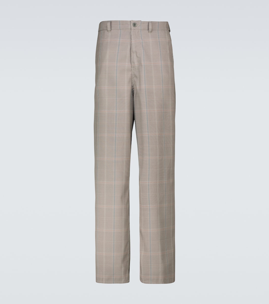Checked wide-leg pants | Undercover