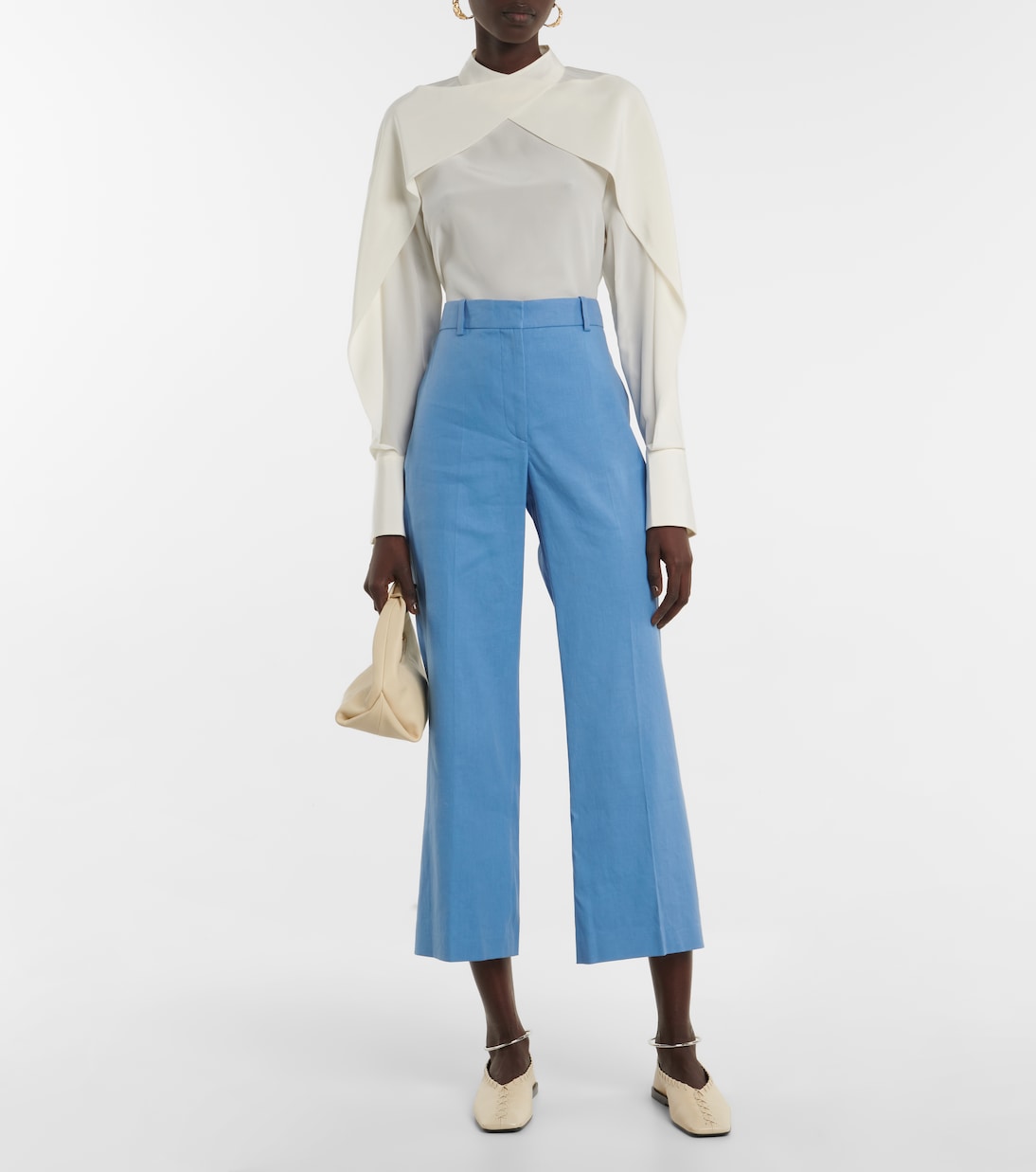 Schlaghose aus einem Leinengemisch | Joseph