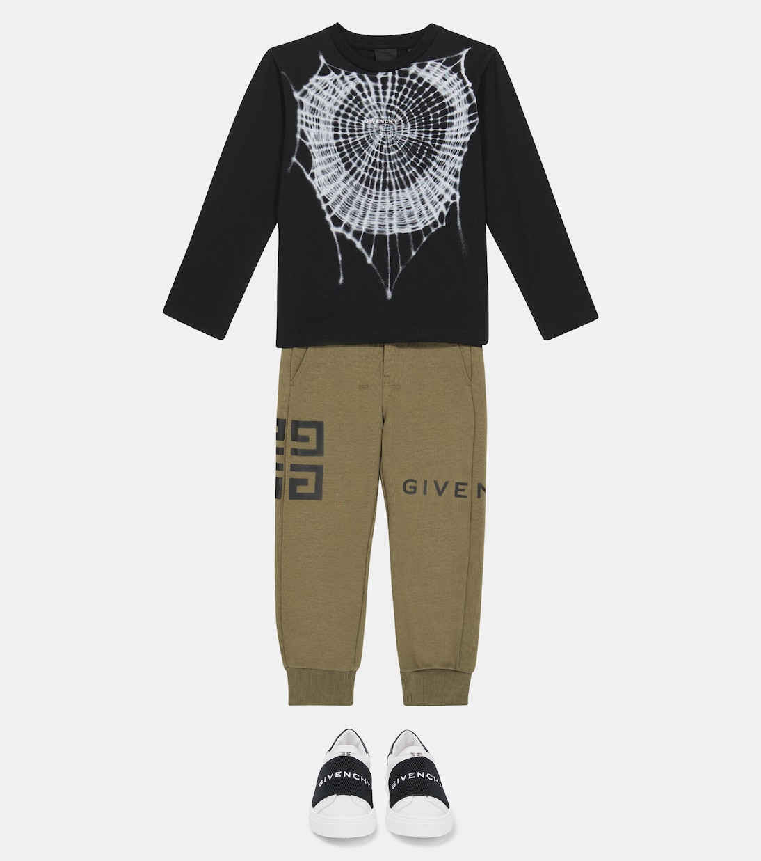 Top aus Baumwoll-Jersey | Givenchy Kids