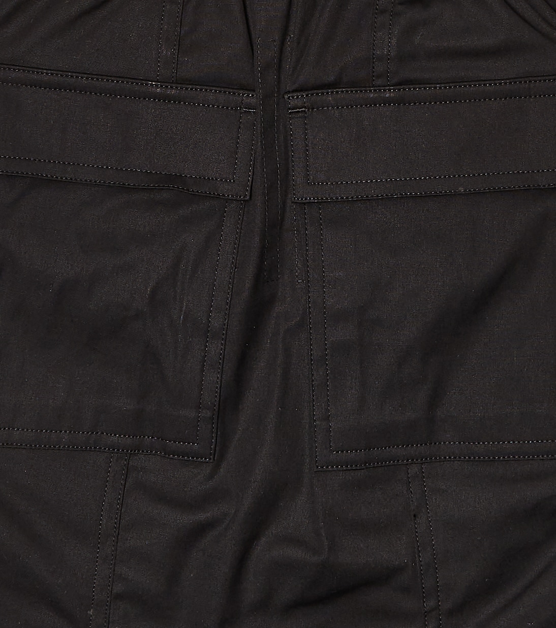 Pods棉质混纺工装百慕大短裤 | Rick Owens Kids