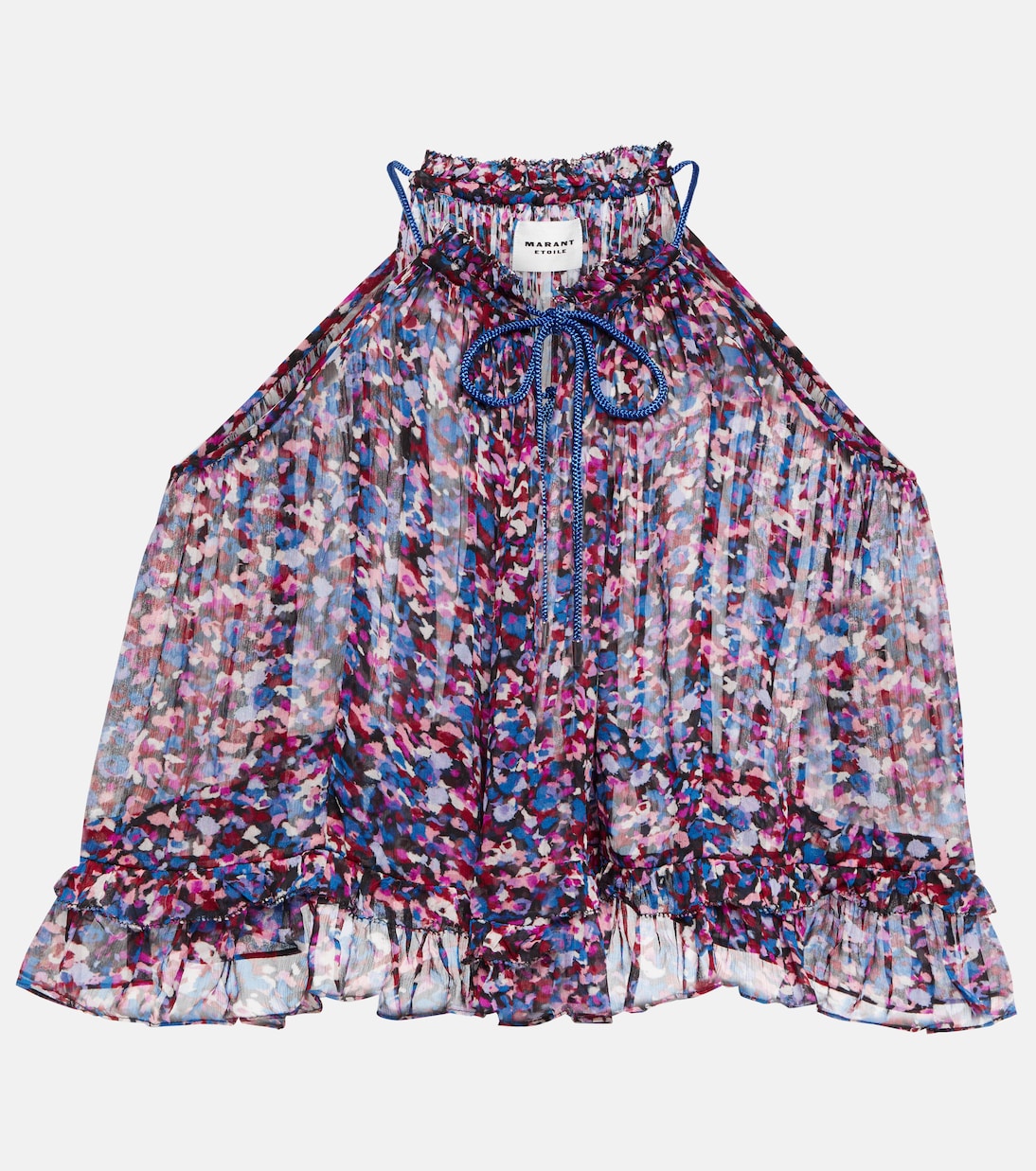 Fabino printed georgette top | Marant Etoile
