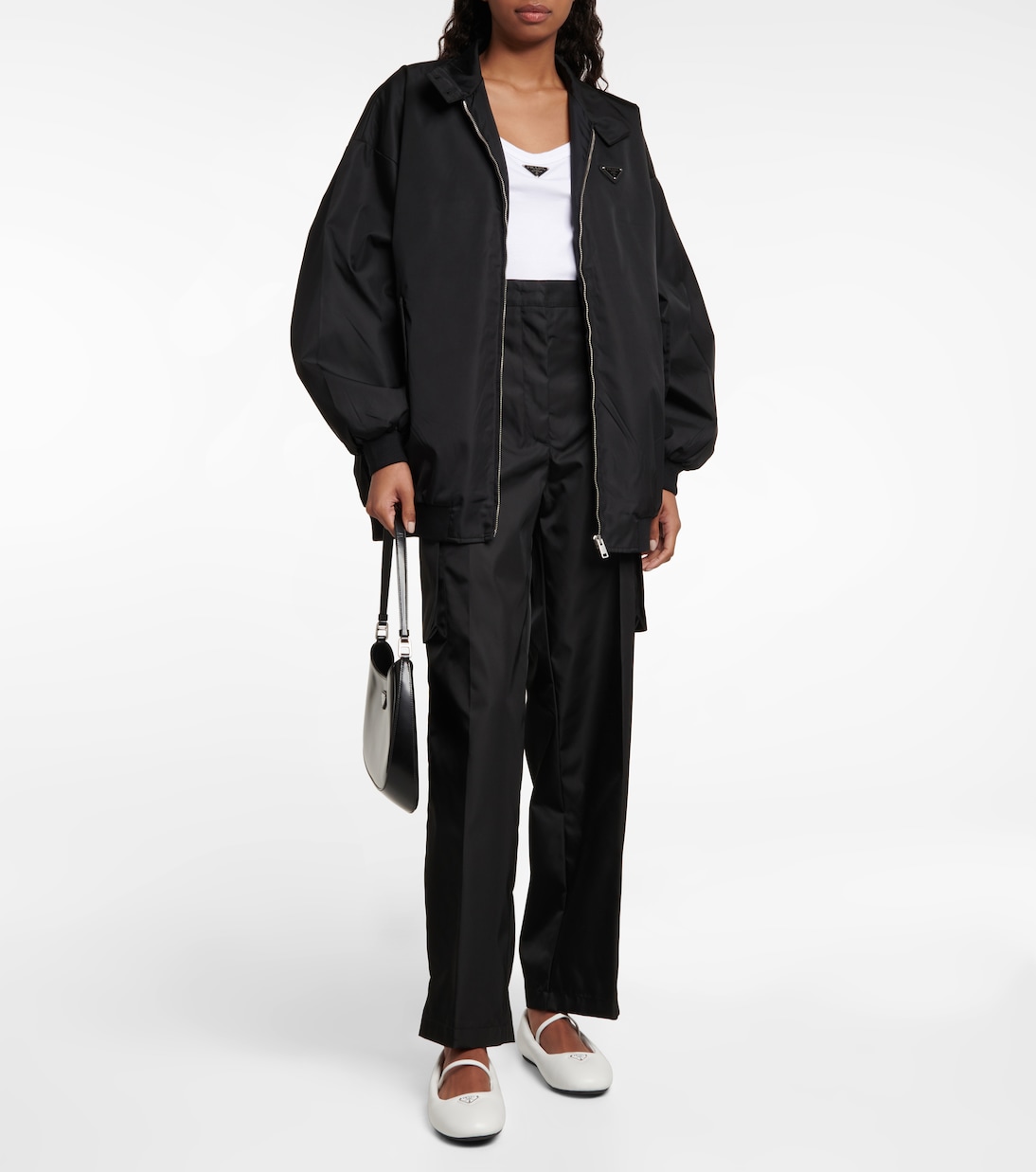 Ballerine in pelle | Prada