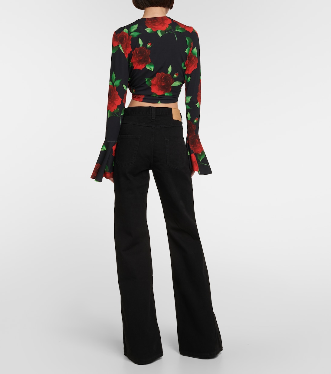 Low-rise flared jeans | Magda Butrym