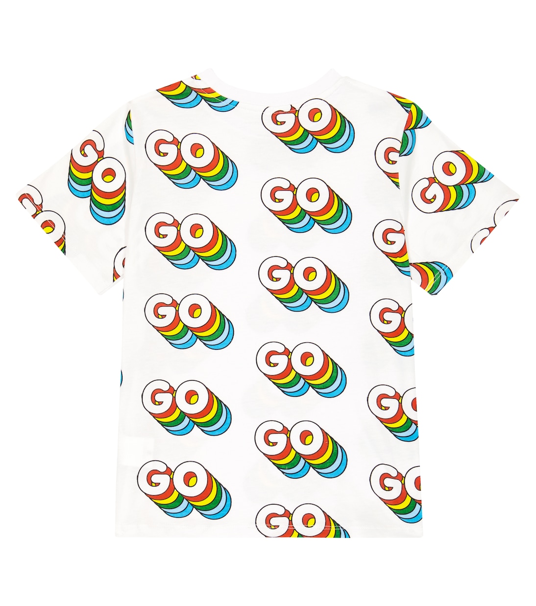 Camiseta en jersey de algodón estampada | Stella McCartney Kids