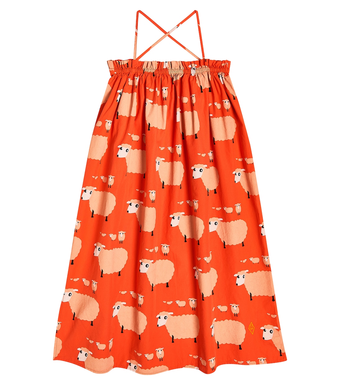 Jellyfish printed cotton dress | The Animals Observatory