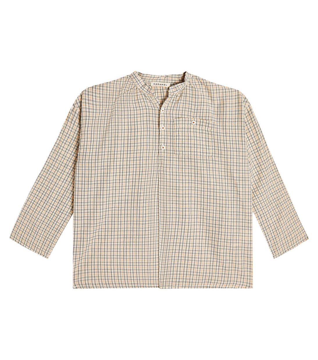 Adonis cotton shirt | Caramel