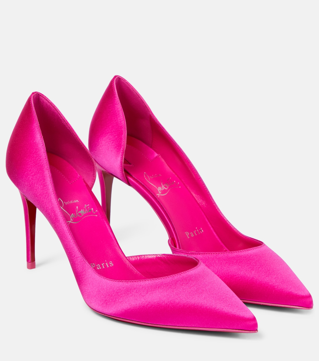 Iriza 85 silk satin pumps | Christian Louboutin