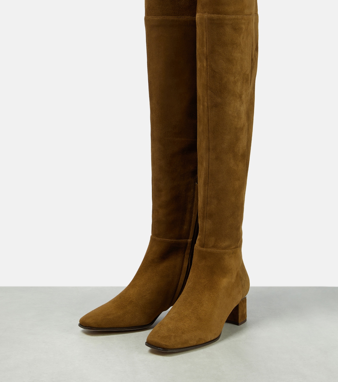 Loren 45 suede over-the-knee boots | Jimmy Choo