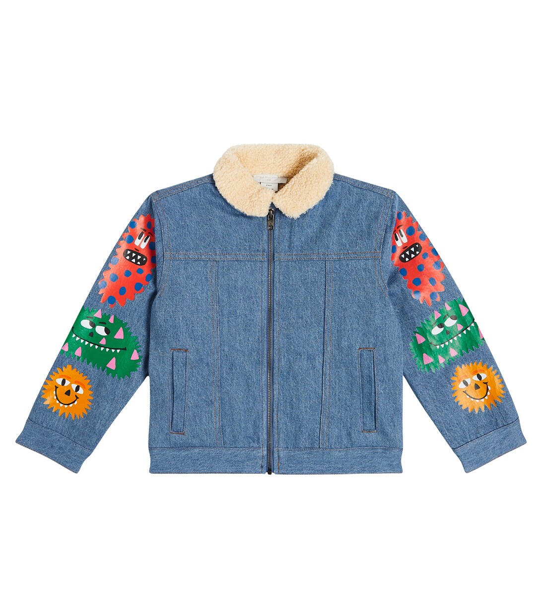 Printed denim jacket | Stella McCartney Kids