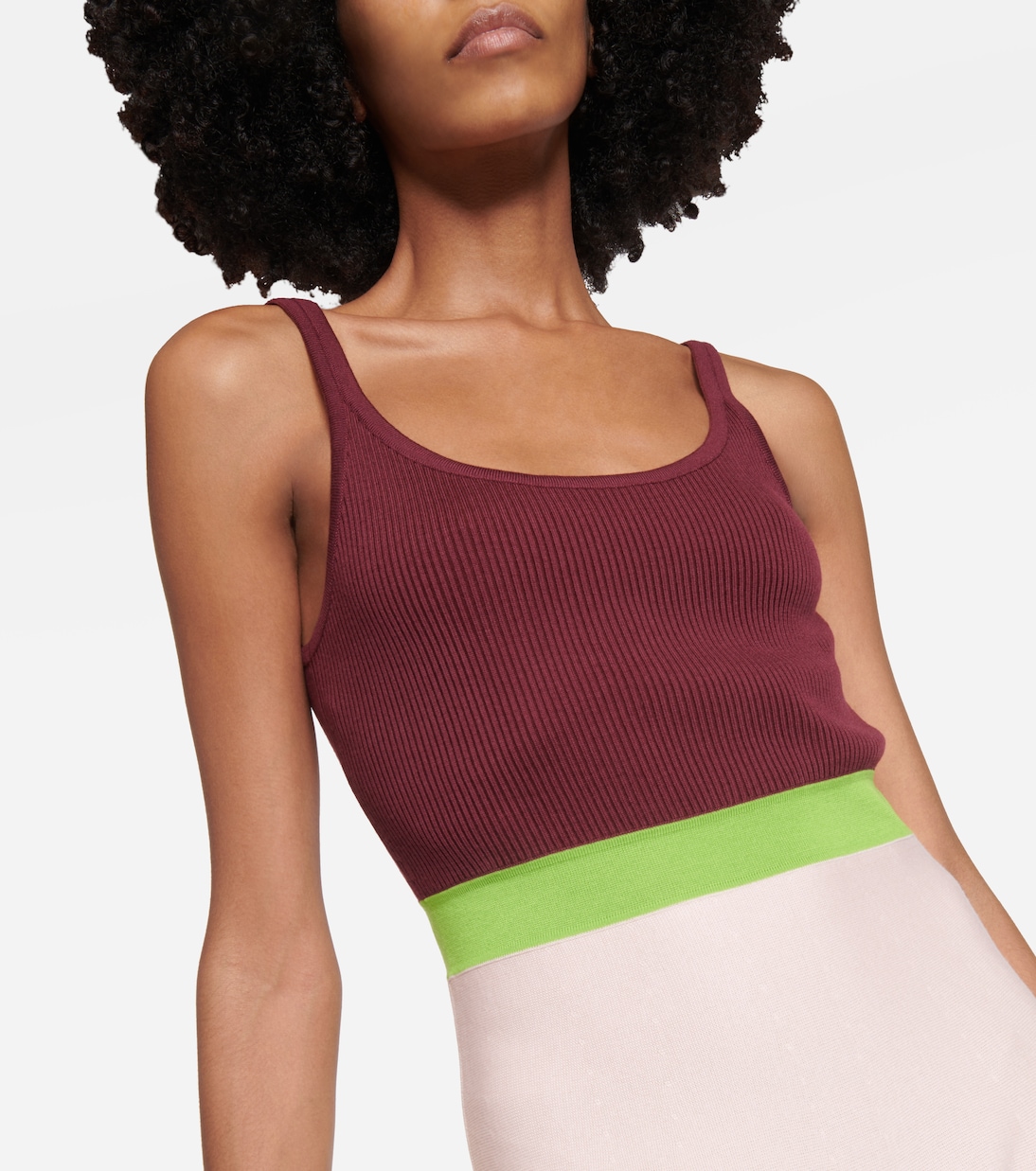 Abito lungo in lana e seta | Gabriela Hearst