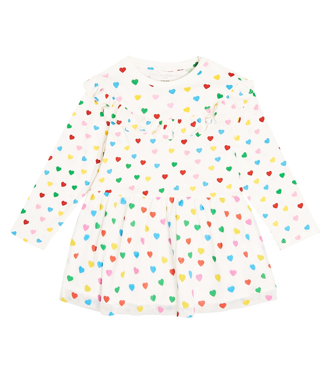 婴幼儿 — 印花棉质针织连衣裙 | Stella McCartney Kids