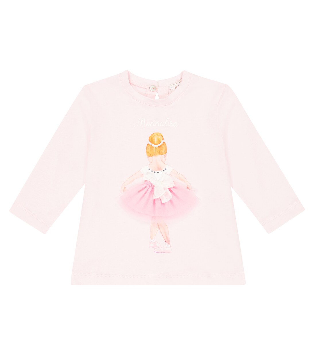 Printed cotton top | Monnalisa