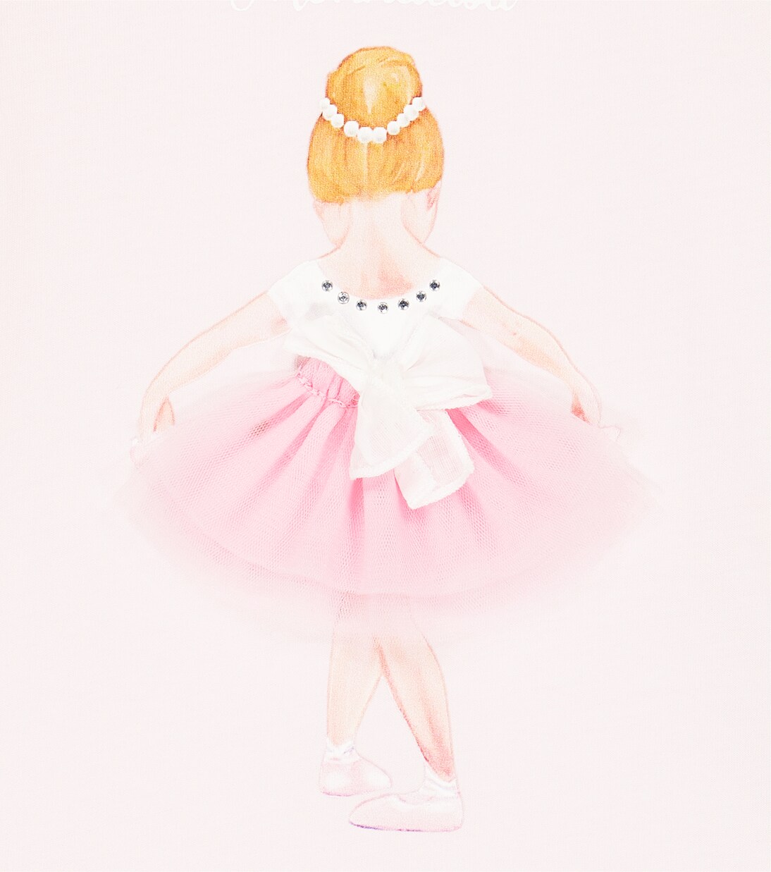 Printed cotton top | Monnalisa