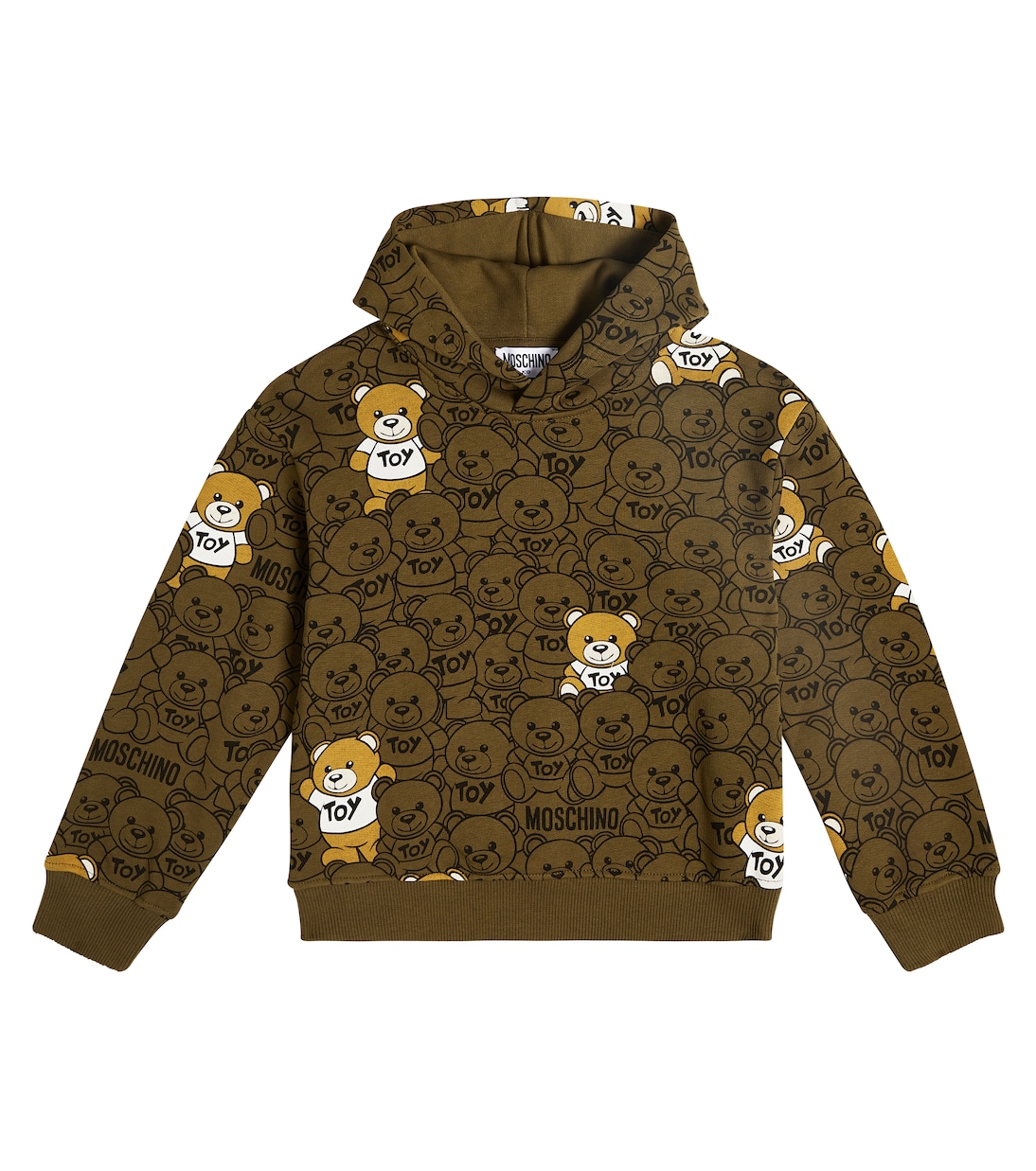 Sweat-shirt à capuche Teddy Bear | Moschino Kids