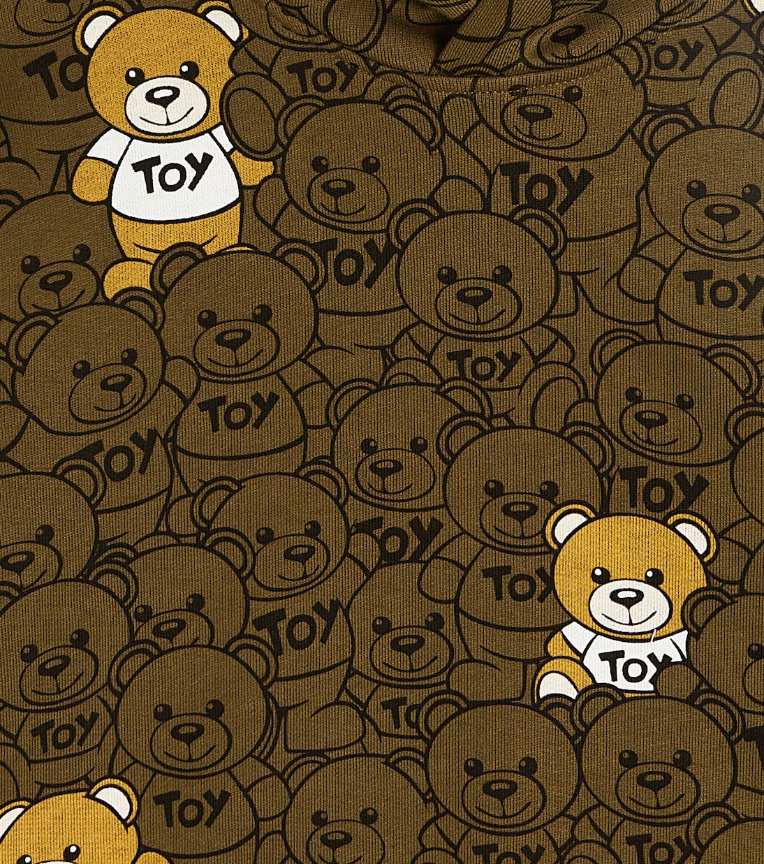 Sweat-shirt à capuche Teddy Bear | Moschino Kids