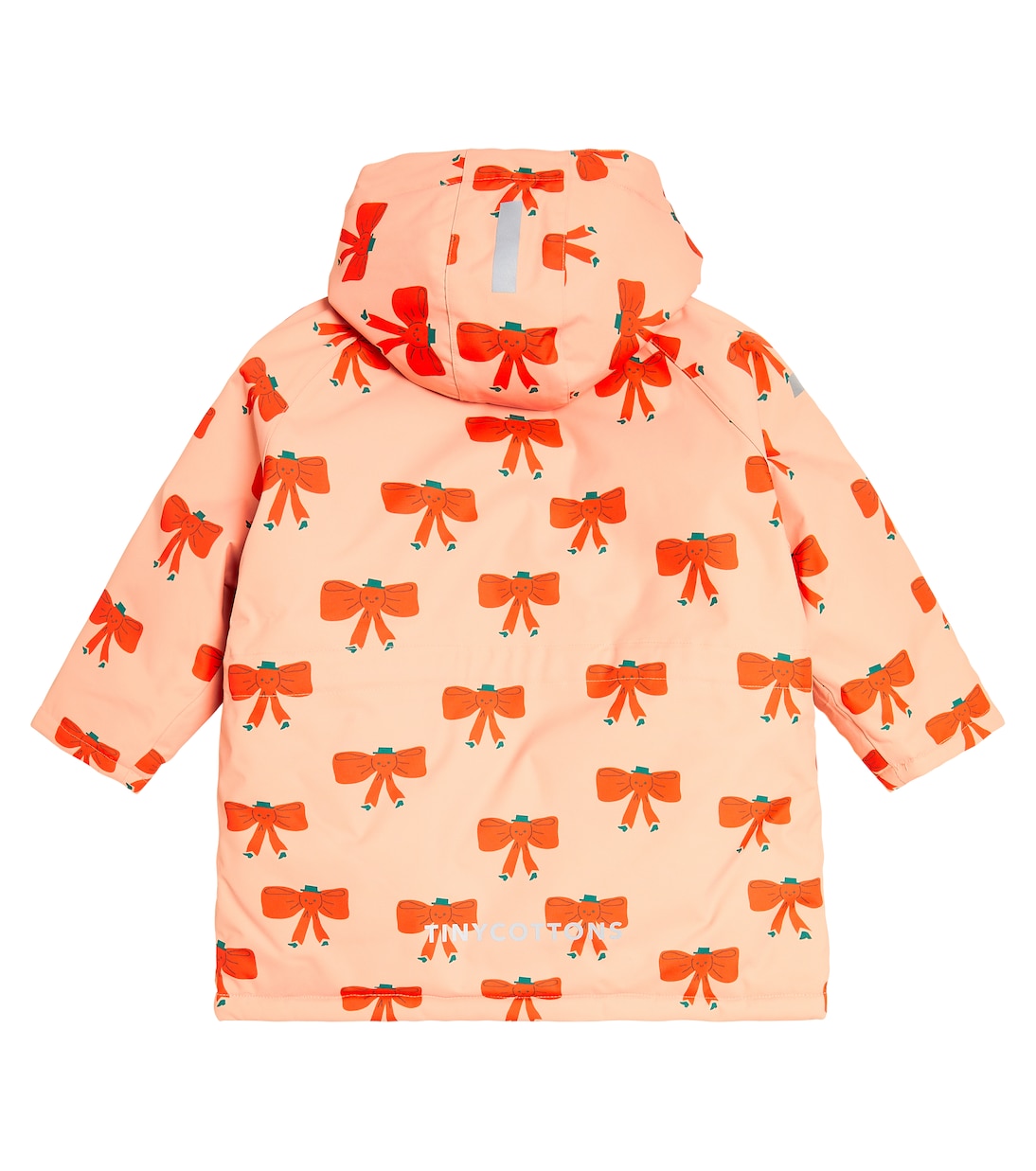 Tiny Bow technical snow jacket | Tinycottons