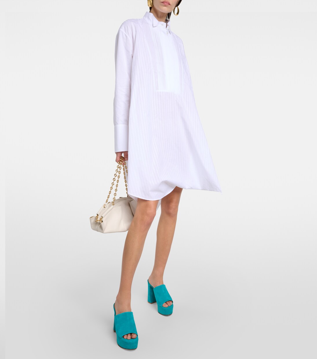 Holly suede platform mules | Gianvito Rossi