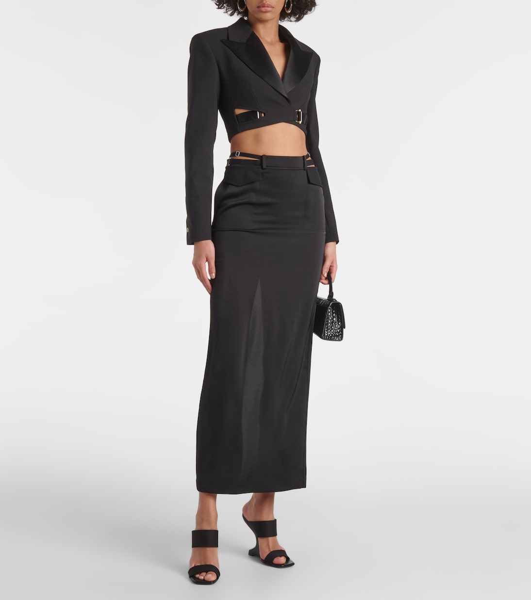 Mid-Rise-Maxirock Pocket Column | Dion Lee